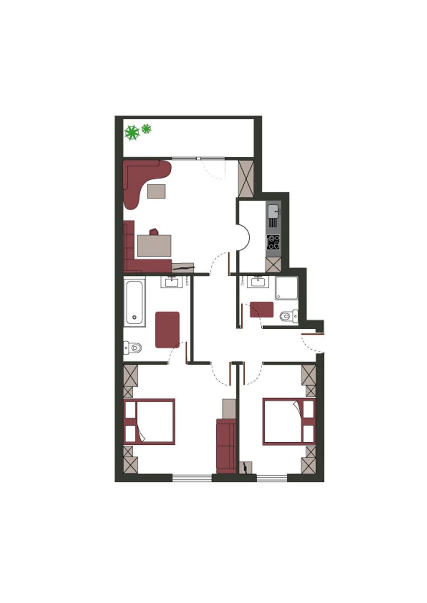 Sportpension Rubin Sölden Habitación foto